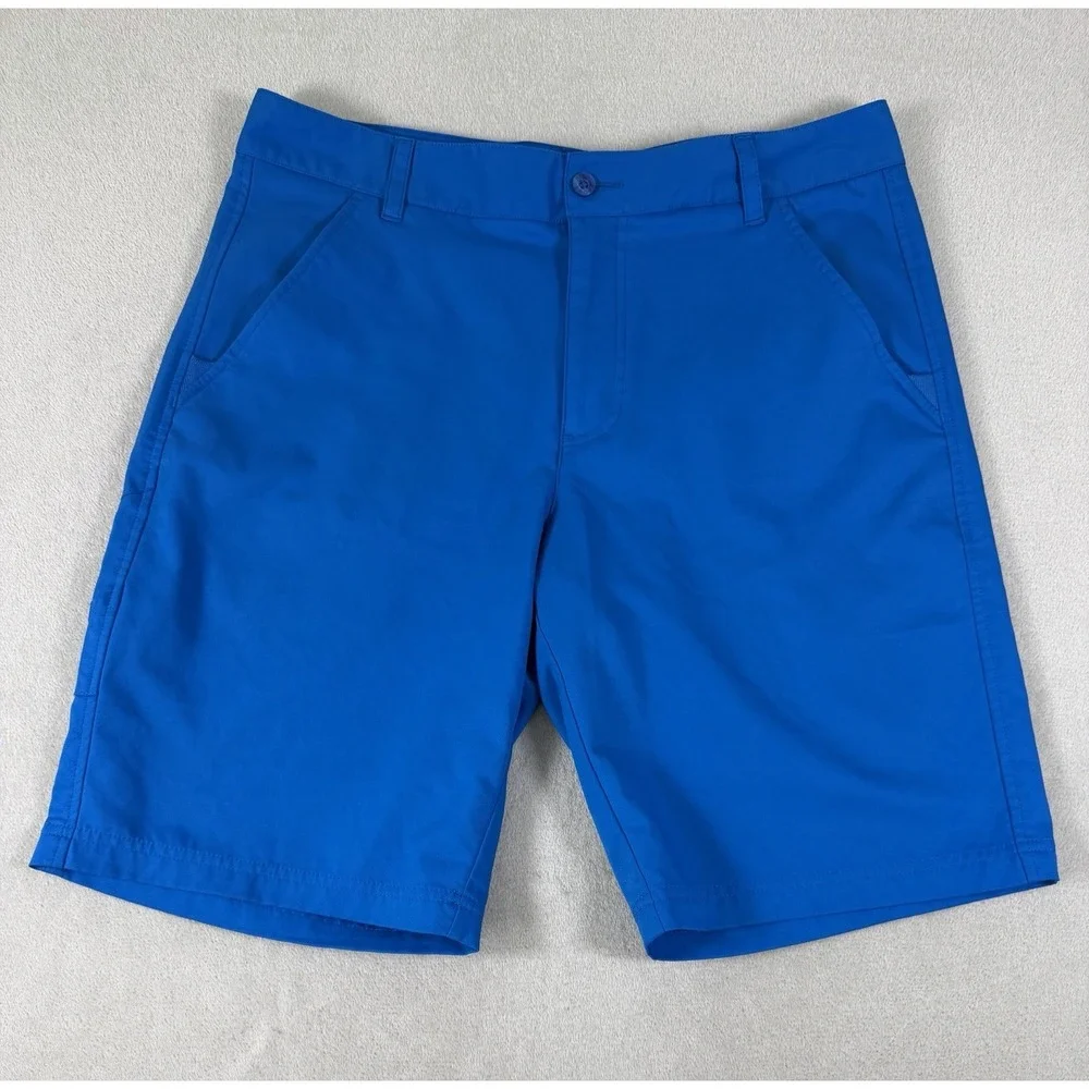 Fila Sport Performance Golf Shorts Men's Size 34 Blue Lightweight Stretch